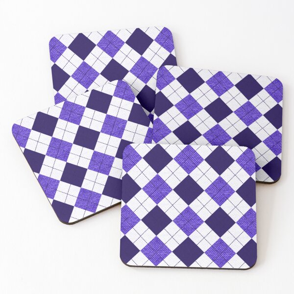Item preview, Argyle in Royal Blue, Navy and White designed and sold by AlteredAtelier.