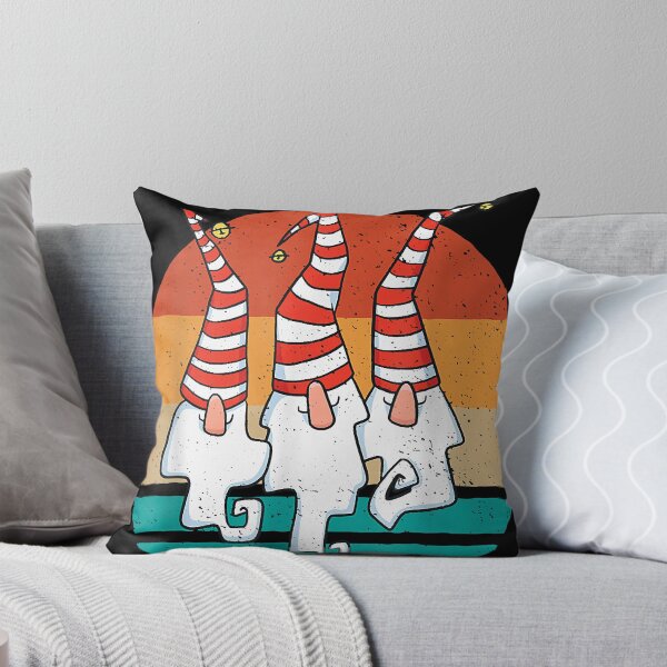 Item preview, Three Gnomes Elves Funny Christmas Family designed and sold by JoelleKey.