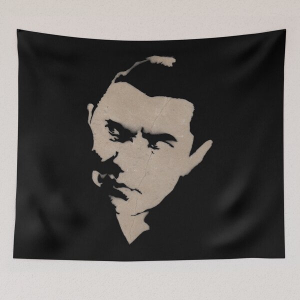 Item preview, The face man character horrot poster movie designed and sold by BenWilliams34.