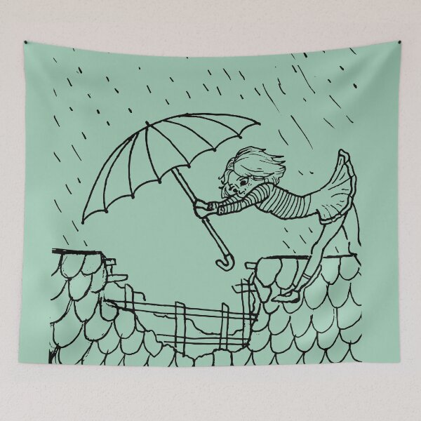 Item preview, Roof Girl designed and sold by crwrightdesigns.