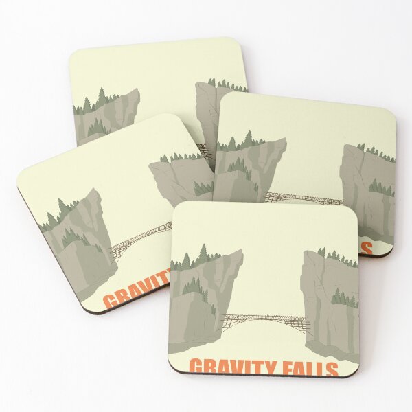 Item preview, Gravity Falls Travel Poster designed and sold by Bridget Serdock.