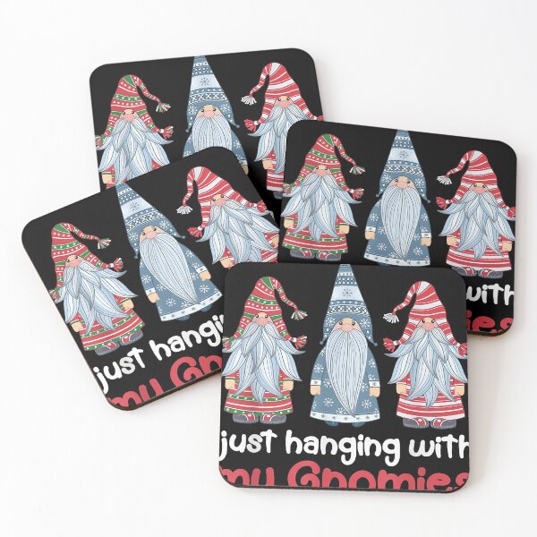 Item preview, Three Gnomes Christmas Just Hanging With My Gnomies designed and sold by JoelleKey.