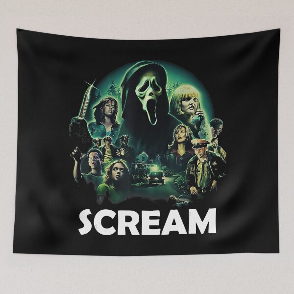Item preview, Scream Ghostface Creepy Halloween 80s Horror designed and sold by PhongHo.