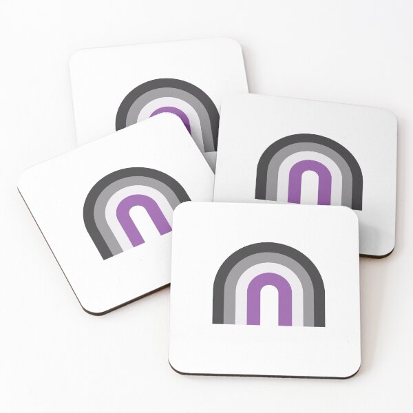 Item preview, Asexual Flag Rainbow Design designed and sold by gray-cat.