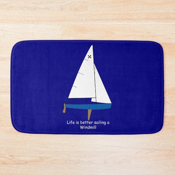 Item preview, Windmill Sailboat - Life is Better Sailing a Windmill designed and sold by CHBB.