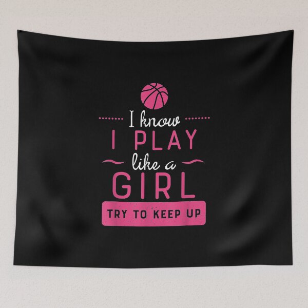 Item preview, Basketball jerseys -Girls Basketball gifts- Play like a girl designed and sold by Bergmeyer99.