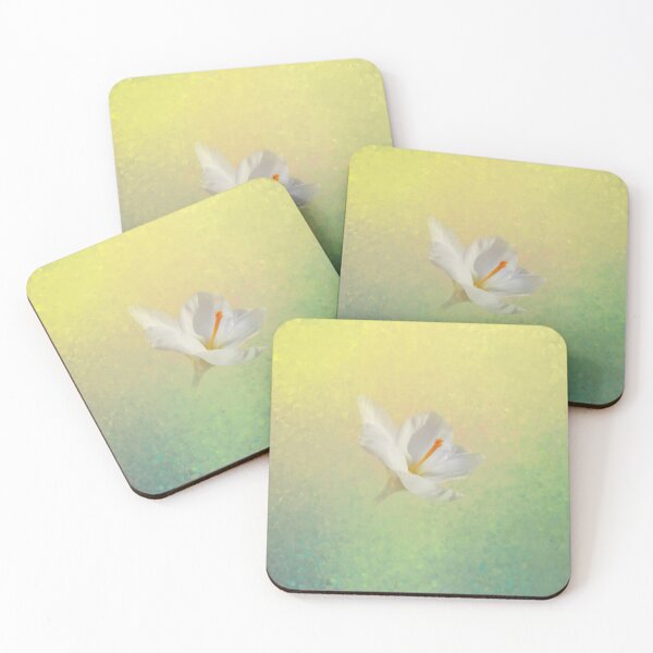 Item preview, Dreamy White Crocus Four designed and sold by Elisabeth Lucas.