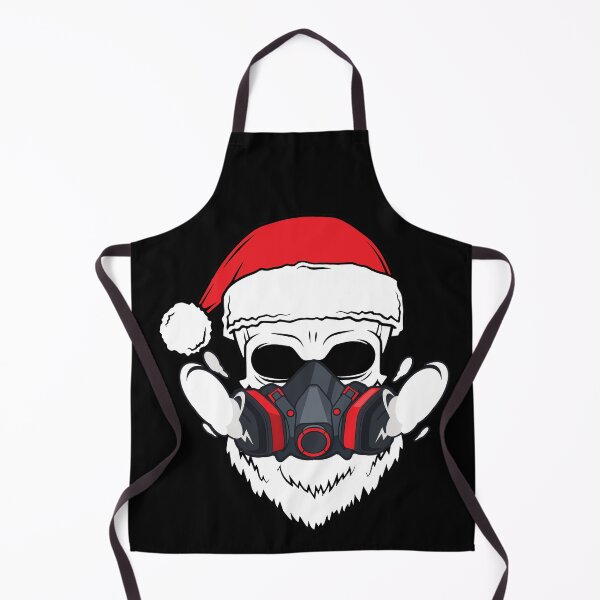 Artikelvorschau, Weihnachtsmann Totenkopf Gasmaske entworfen und verkauft von ClaireBelbeck.