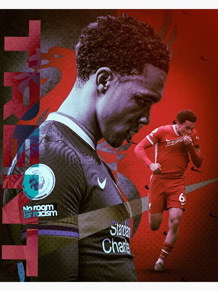 “Wallpaper Trent Alexander-Arnold Illustration " Poster by KaifAsla