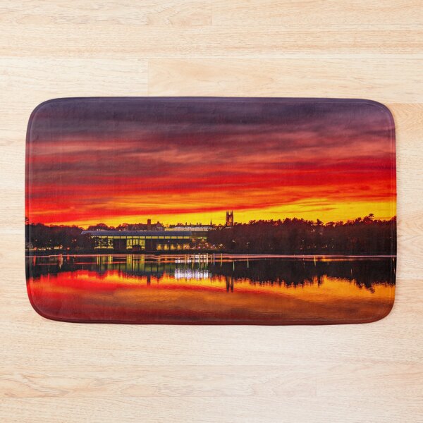 Item preview, Sunset over Chesnutt Hill Reservoir  designed and sold by LudaNayvelt.