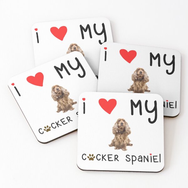 Item preview, I Love My Cocker Spaniel designed and sold by DAWolfe.