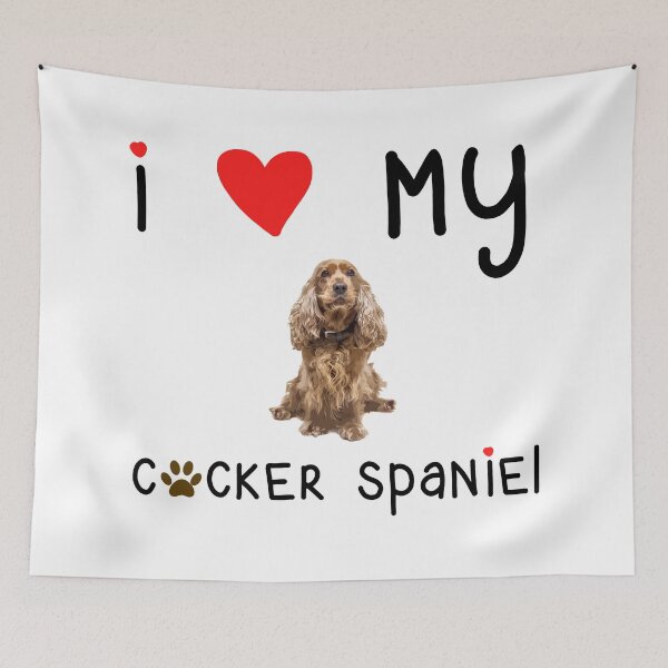 Item preview, I Love My Cocker Spaniel designed and sold by DAWolfe.
