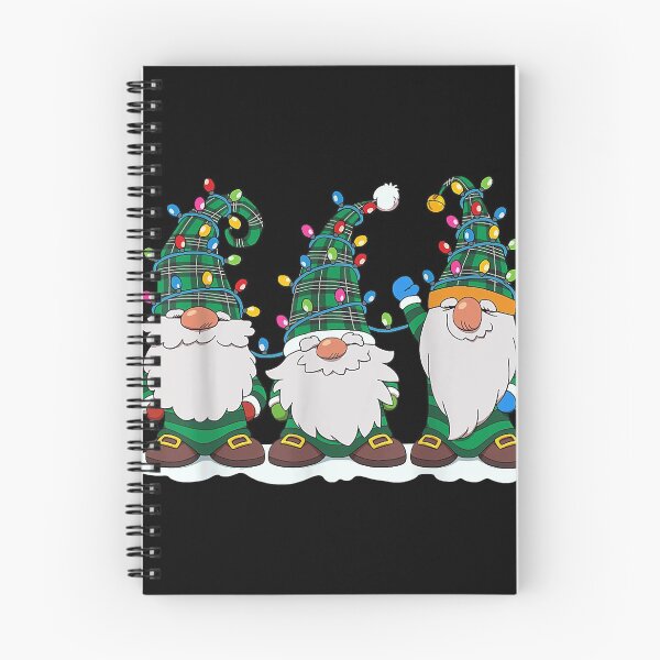 Item preview, Three Gnomes Funny Winter Gnome Christmas Tree Lights designed and sold by JoelleKey.