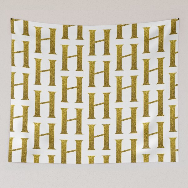 Item preview, Colorful And Golden H Font Trendy Golden H For Typography Lovers designed and sold by chetan786.
