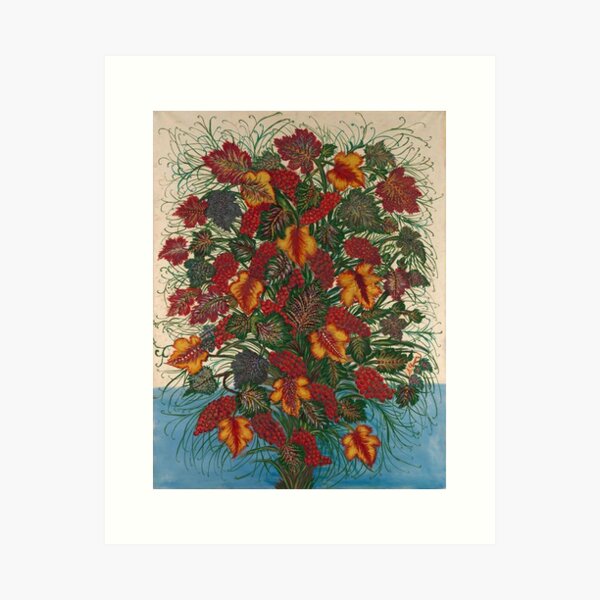 Item preview, Seraphine Louis - The Large Bouquet Notecard designed and sold by franklinanton.