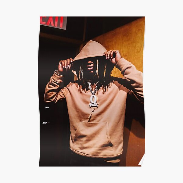 Von Brown Hoodie Poster