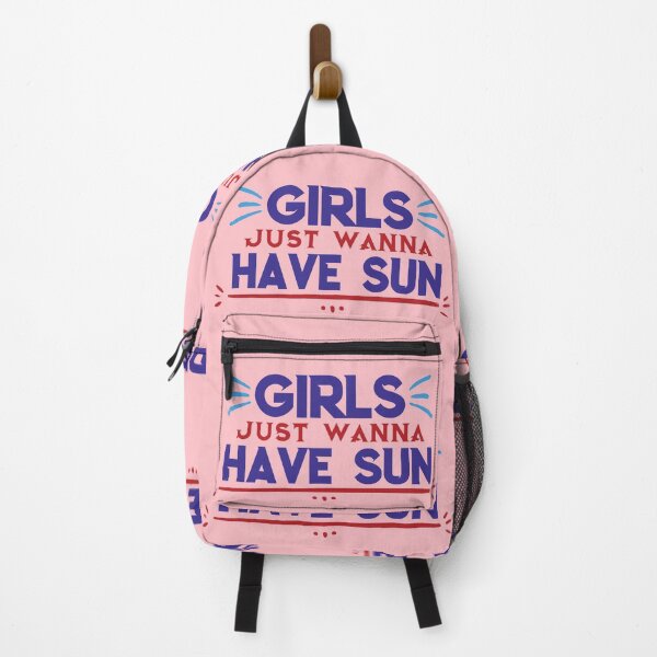 Item preview, Girls Just Wanna Have Sun - funny memes, funny quote designed and sold by Delandor.