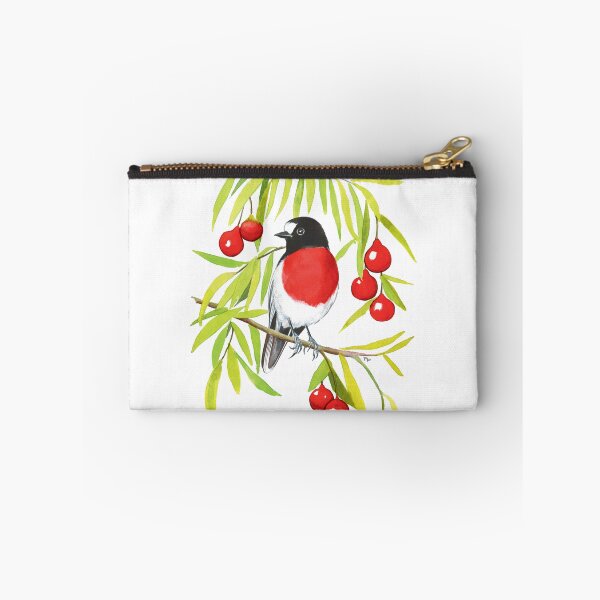 Item preview, Scarlet Robin en el árbol de Quandong designed and sold by PollaPosavec.
