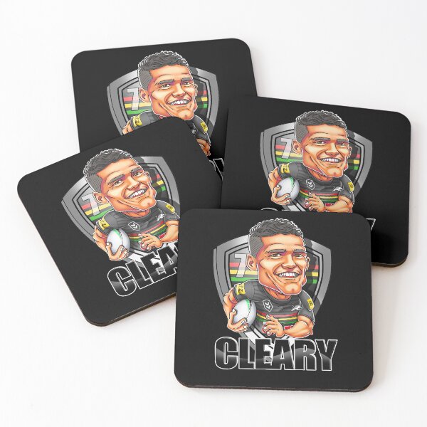 Item preview, Nathan Cleary cartoon - Penrith Panthers - Unique artwork by Brocker designed and sold by baproducts.