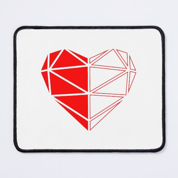 Item preview, Geometric heart designed and sold by the Zarock Shop.