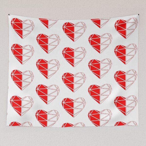Item preview, Geometric heart designed and sold by the Zarock Shop.