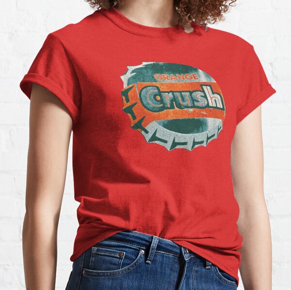 Large) New Orange Crush Dry Fit Shirt