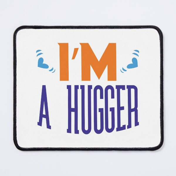 Item preview, I'm A Hugger - funny memes, funny quote designed and sold by Delandor.