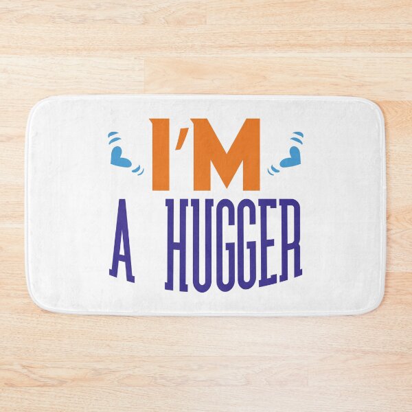 Item preview, I'm A Hugger - funny memes, funny quote designed and sold by Delandor.