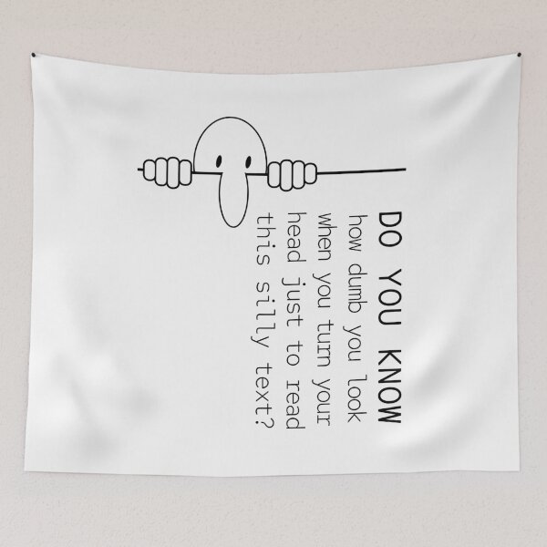 Item preview, Do you know how dumb you look? designed and sold by MantixArt.