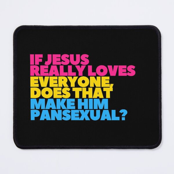 Item preview, Is Jesus Pansexual. Pansexual Pride designed and sold by Subtle Pride Shop.