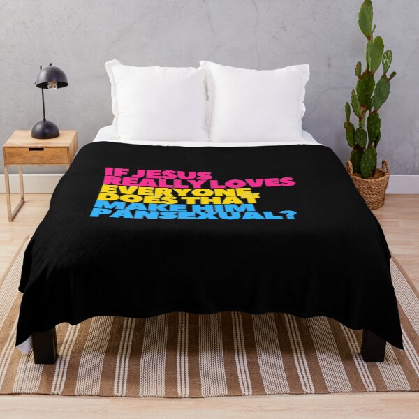 Item preview, Is Jesus Pansexual. Pansexual Pride designed and sold by Subtle Pride Shop.