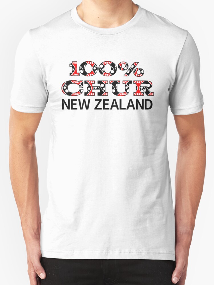 "100 CHUR New Zealand" TShirts & Hoodies by piedaydesigns Redbubble