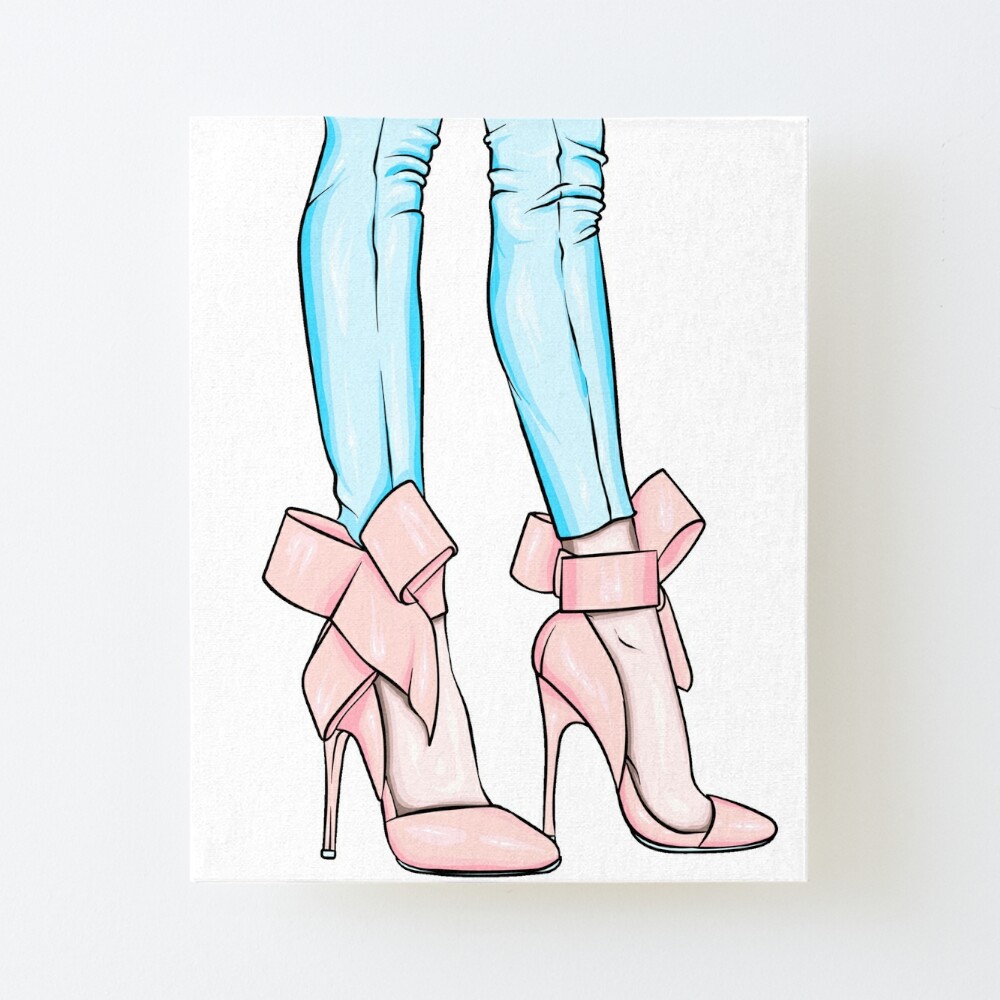 High-heeled footwear Drawing, heels transparent background PNG clipart |  HiClipart