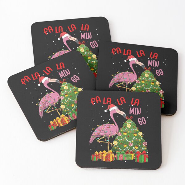 Item preview, Fa La La La mingo Flamingo for Christmas Xmas designed and sold by Joni23414.