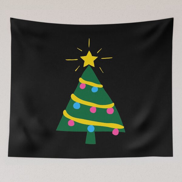 Item preview, Ugly Pan Christmas Tree. Pansexual Pride designed and sold by Subtle Pride Shop.