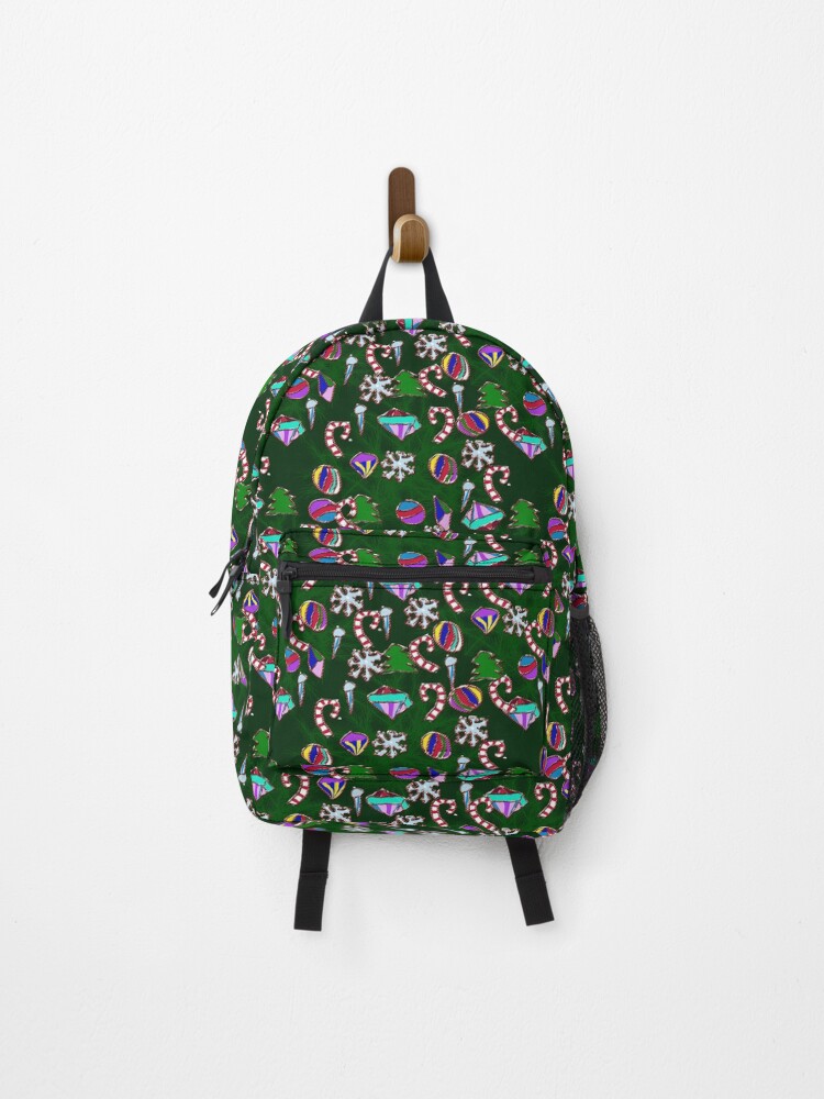 Thumbnail 1 of 3, Backpack, Ornaments Pattern designed and sold by bloomingvine.