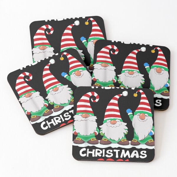 Item preview, Three Gnomes Merry Christmas 2021 designed and sold by JoelleKey.