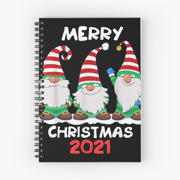 Item preview, Three Gnomes Merry Christmas 2021 designed and sold by JoelleKey.