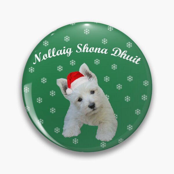 Item preview, Nollaig Shona Dhuit Westie designed and sold by quentinjlang.