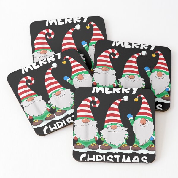 Item preview, Three Gnomes Merry Christmas designed and sold by JoelleKey.