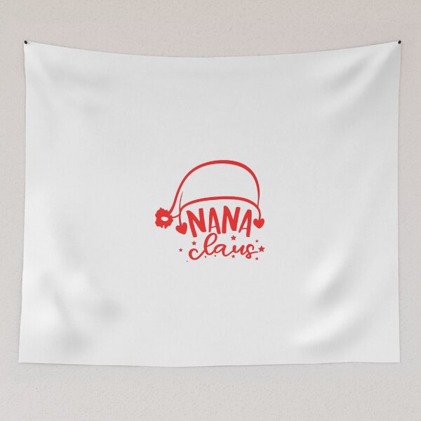 Item preview, Nana Claus Quote designed and sold by Open Canvas.