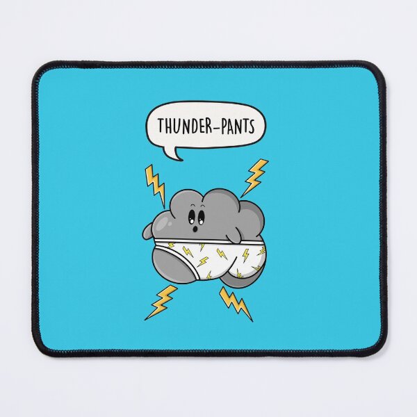 Item preview, Thunderpants - Funny Underwear Cloud Pun gift designed and sold by LEFDDesigns.