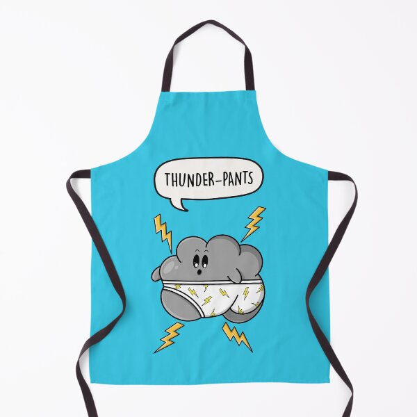 Item preview, Thunderpants - Funny Underwear Cloud Pun gift designed and sold by LEFDDesigns.