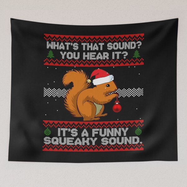 Item preview, It's A Funny Squeaky Sound Christmas Squirrel designed and sold by Joni23414.
