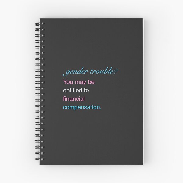 Item preview, Gender trouble? (Trans pride) designed and sold by dallonashby.