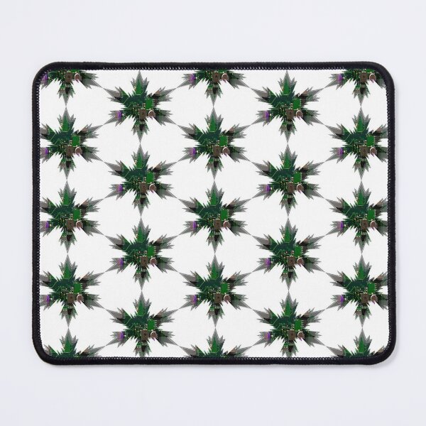 Item preview, Xmas Techie snowflakes star Green & silver by Iritof designed and sold by iritof.
