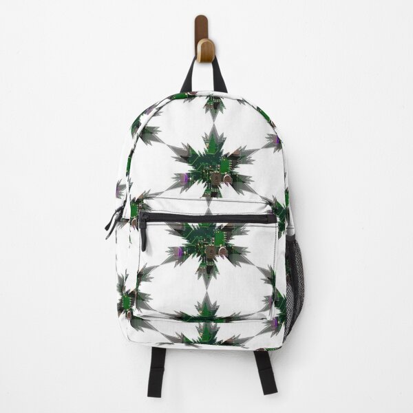 Item preview, Xmas Techie snowflakes star Green & silver  by Iritof designed and sold by iritof.