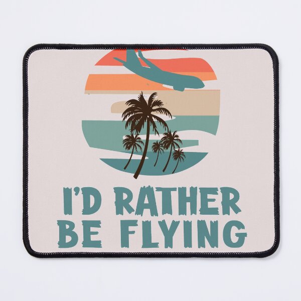 Item preview, RATHER BE FLYING SUNSET SHIRT designed and sold by Melanshopusa.