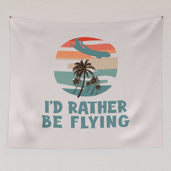 Item preview,  RATHER BE FLYING SUNSET SHIRT designed and sold by Melanshopusa.