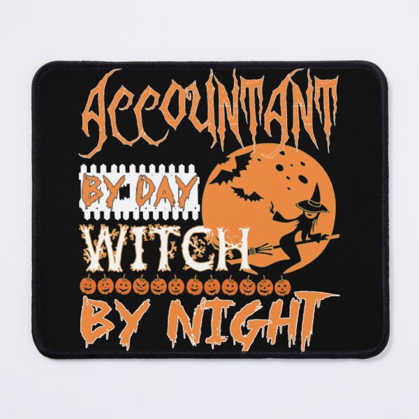 Item preview,  Accountant by day witch by night designed and sold by aryagiri.